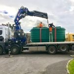 Commercial tank delivery