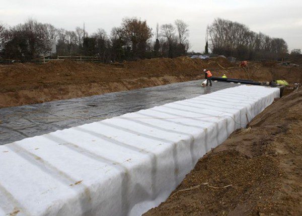 Rain Bloc  Crates (Lorry Bearing) with Geotextile