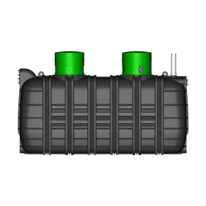 Ecorock-3000 + ST1 5010 Pumped 15PE Sewage Treatment Plant
